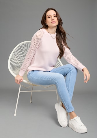 Bruno Banani LM Sweater in Pink