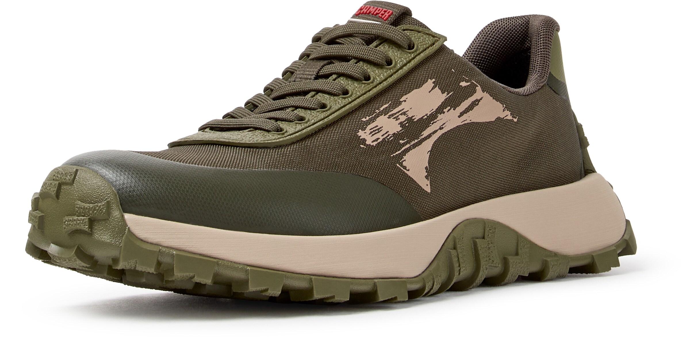 CAMPER - Sapatilhas baixas ' Drift Trail ' em verde: frente