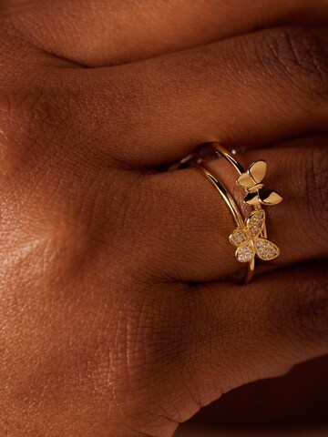 Bague Lucardi en or : devant