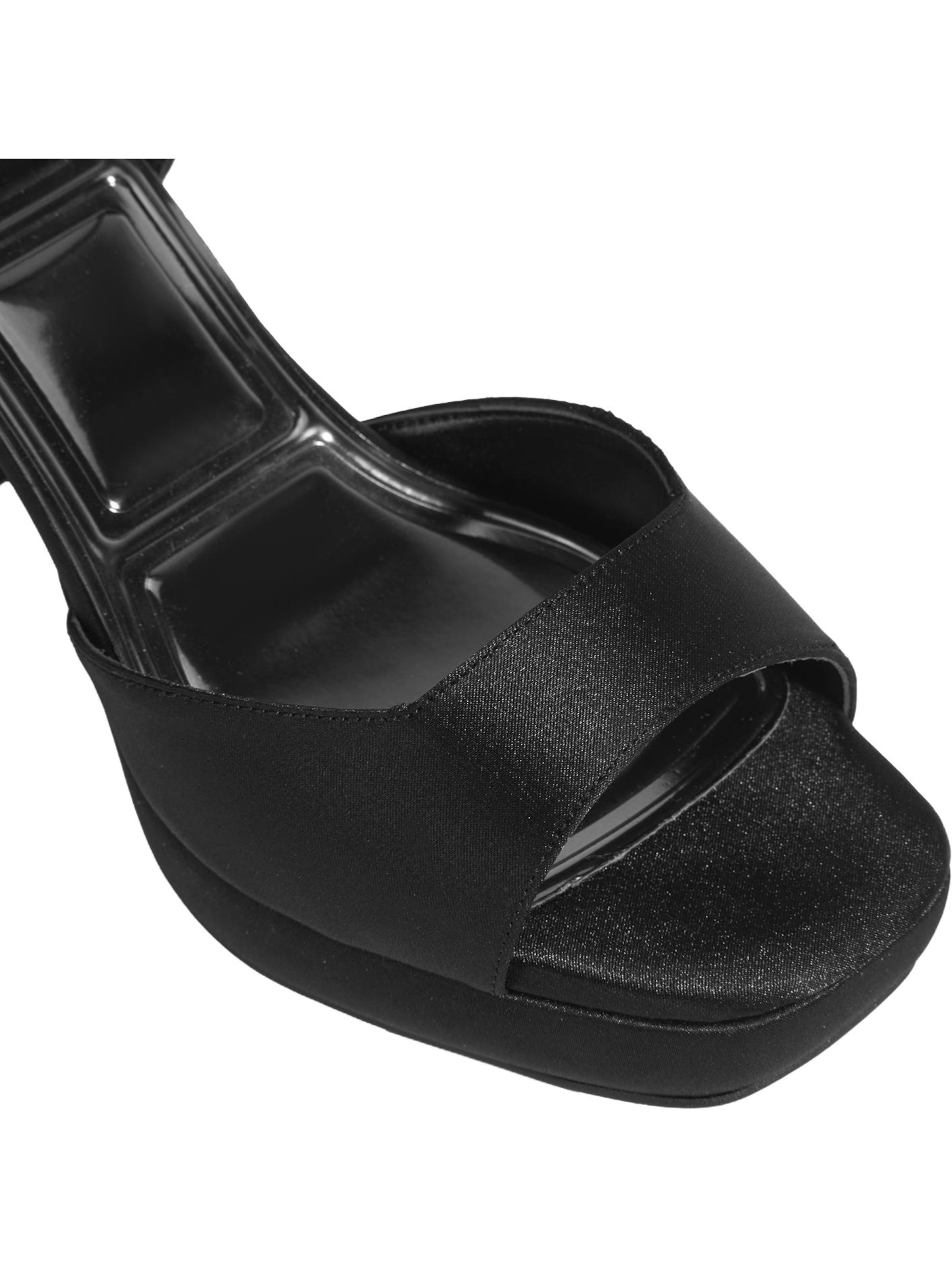 Desa - Sandalias de dedo 'Absätze' en negro