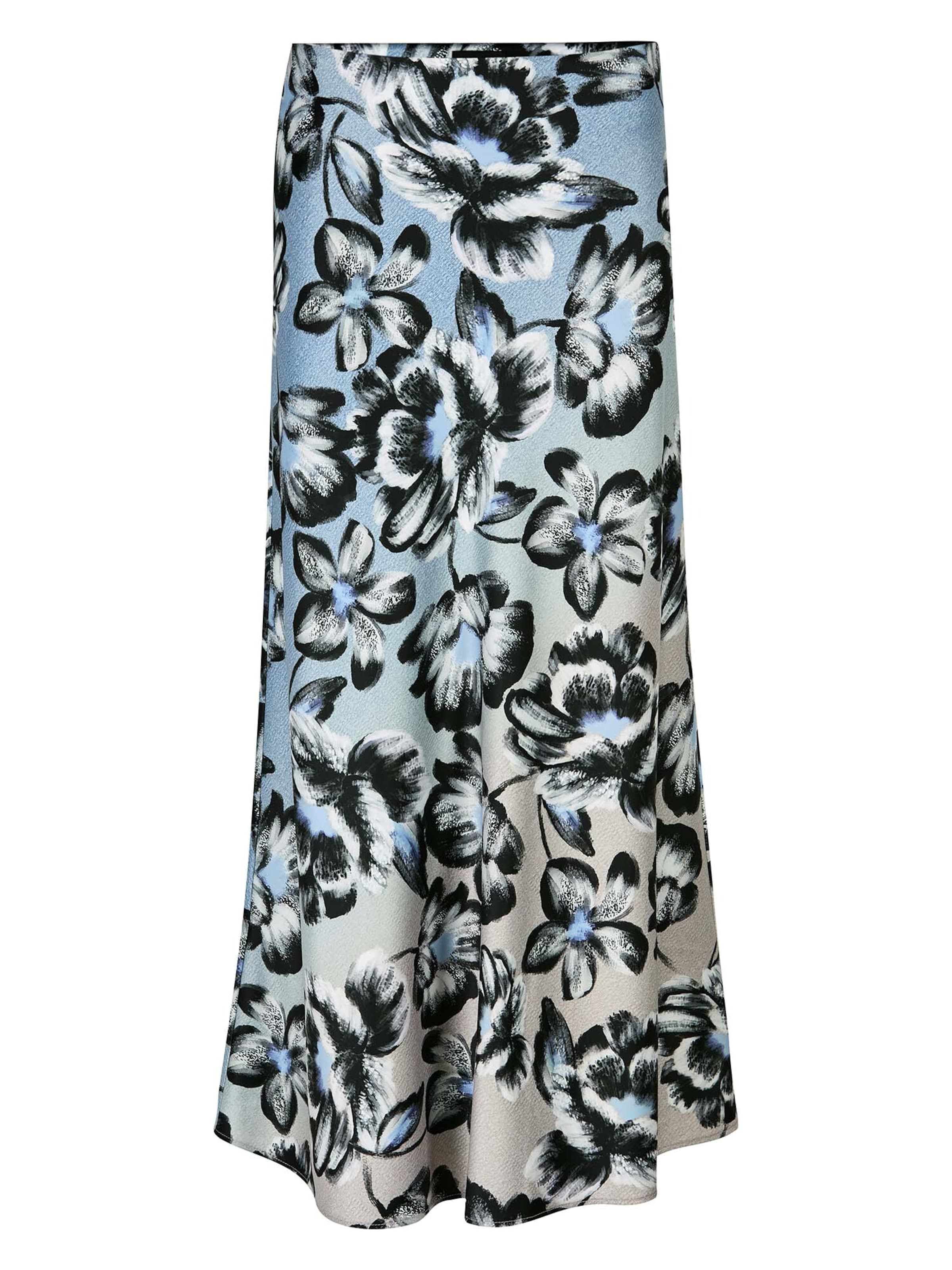 MADELEINE Rok in Blauw: voorkant