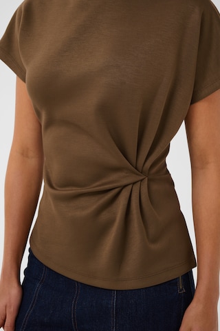 SAINT TROPEZ Blouse in Bruin