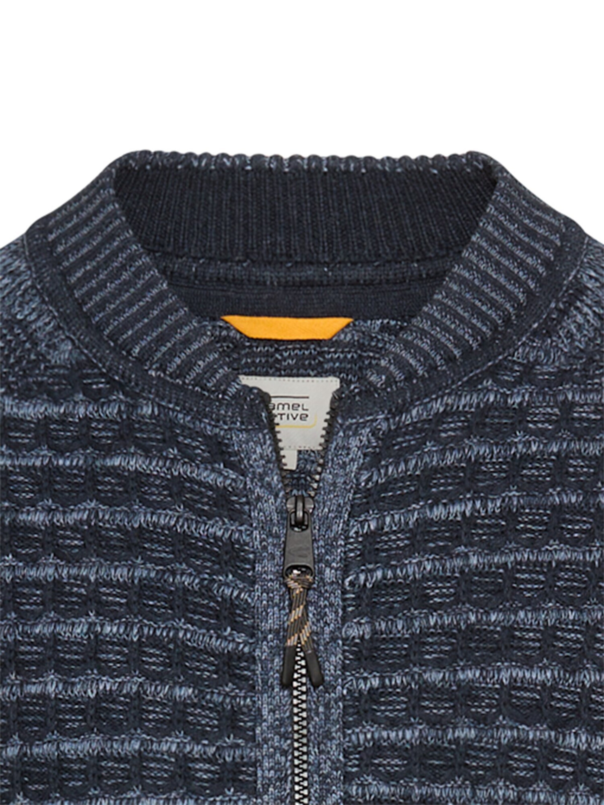 CAMEL ACTIVE Strickjacke in Blau