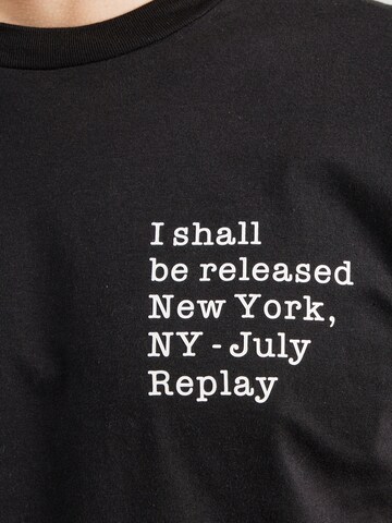 T-Shirt REPLAY en noir