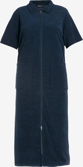 Ulla Popken Peignoir long en marine, Vue avec produit
