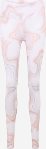 Hey Honey Skinny Sports trousers in Pink: front