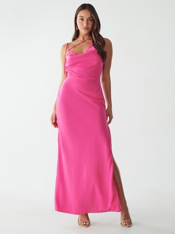 BWLDR Abendkleid 'MARSEI' in Pink: Vorderseite