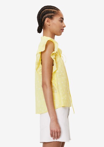 Camicia da donna di Marc O'Polo DENIM in giallo