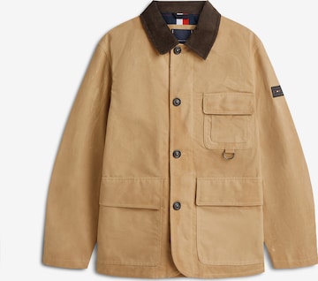 smėlio TOMMY HILFIGER Demisezoninė striukė: priekis