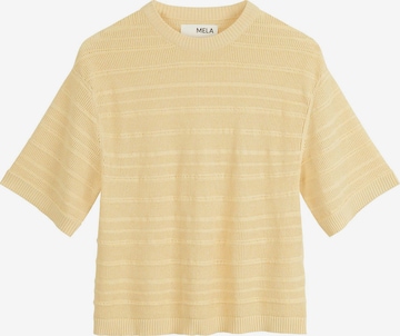 MELA Neulepaita 'AROHI' värissä keltainen: etupuoli