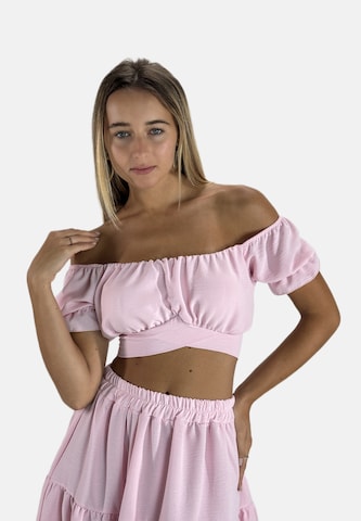 Elara Kostume i pink