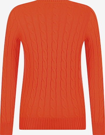 DENIM CULTURE Pullover 'Holly' in Orange