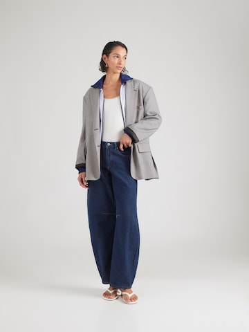 TOPSHOP Barrel Džínsy 'ALMA' - Modrá
