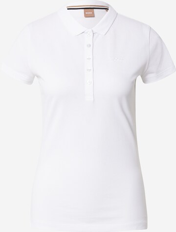 T-shirt 'Epola' BOSS en blanc : devant