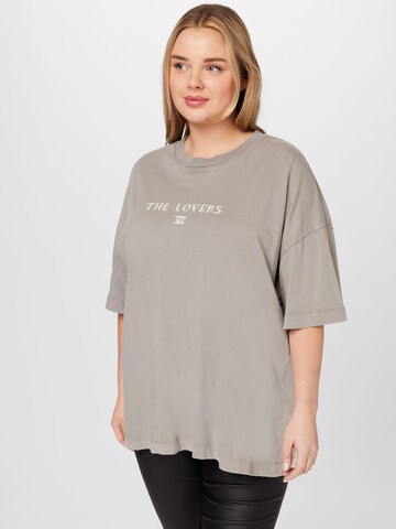 Cotton On Curve - Camiseta en beige: frente