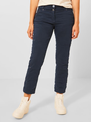 CECIL Regular Pants 'Scarlett' in Blue: front