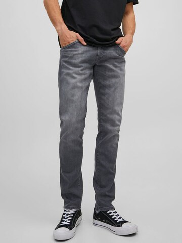 JACK & JONES Slimfit Farmer 'Glenn' - szürke: elől