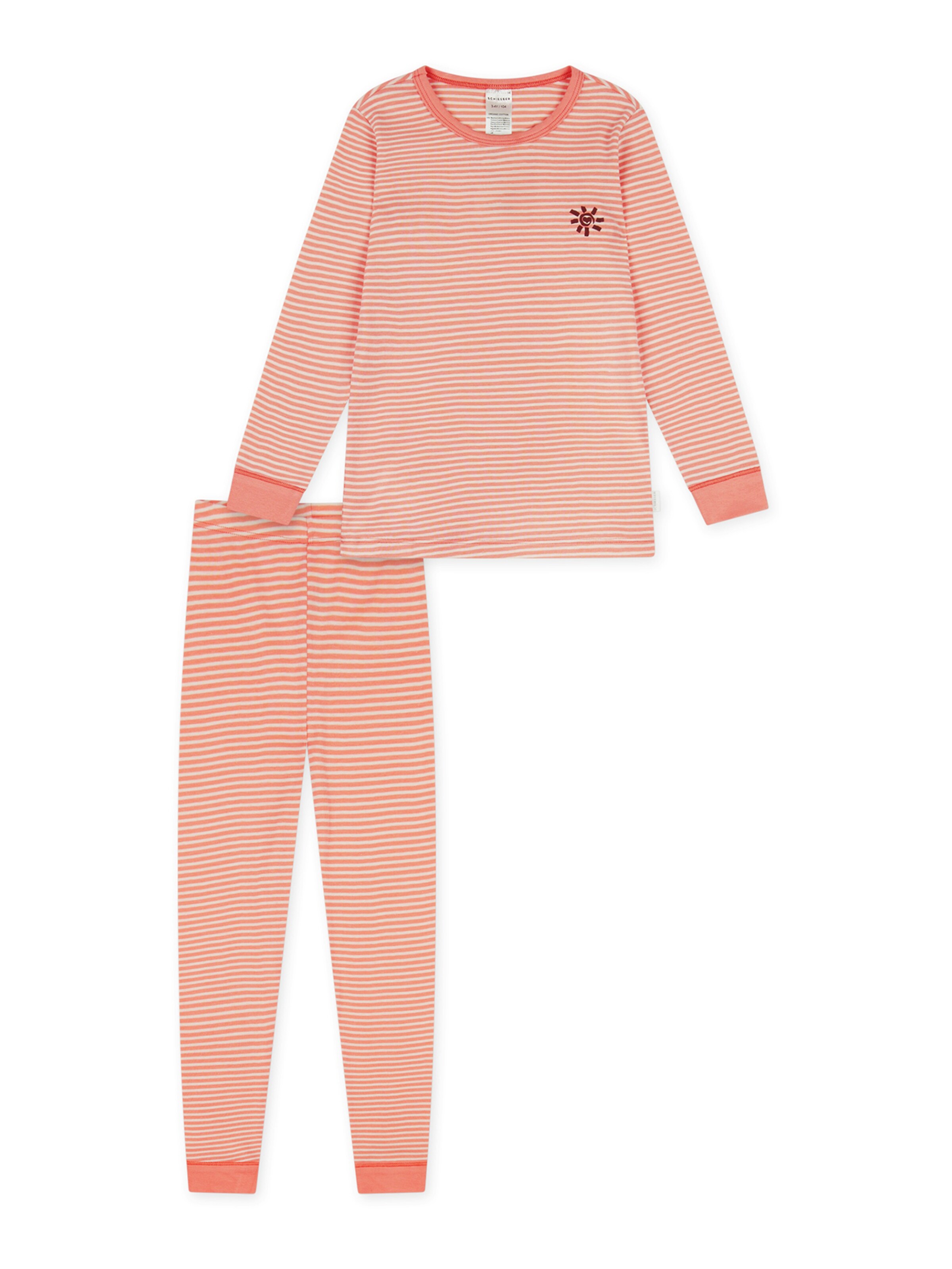 SCHIESSER Pajamas in Orange: front
