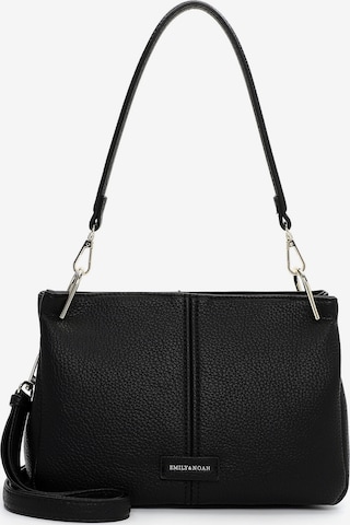 Emily & Noah Handtas 'Halla' in Zwart: voorkant