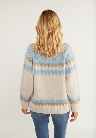 Pull-over 'Lynnea' usha BLUE LABEL en beige