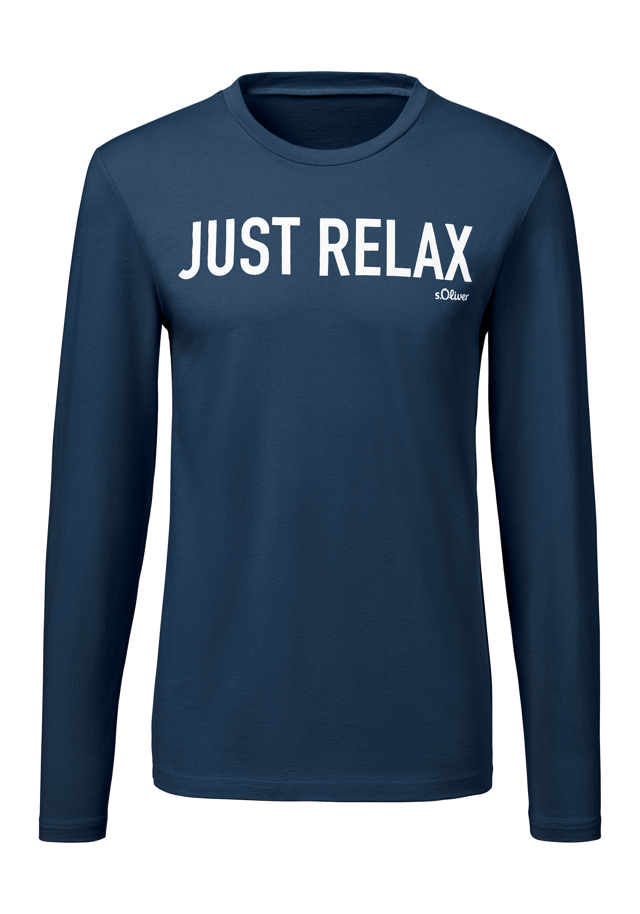 s.Oliver Tričko - Modrá: predná strana