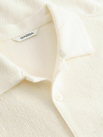 Comfort fit Camicia ' GABlio Sku ' di GABBA in beige