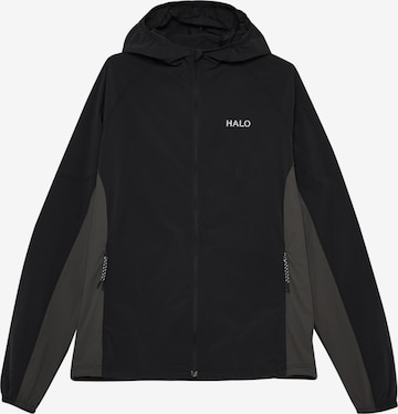 Veste mi-saison HALO en noir : devant