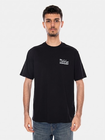 T-Shirt 'VERNAL SS TEE BLACK' DICKIES en noir : devant