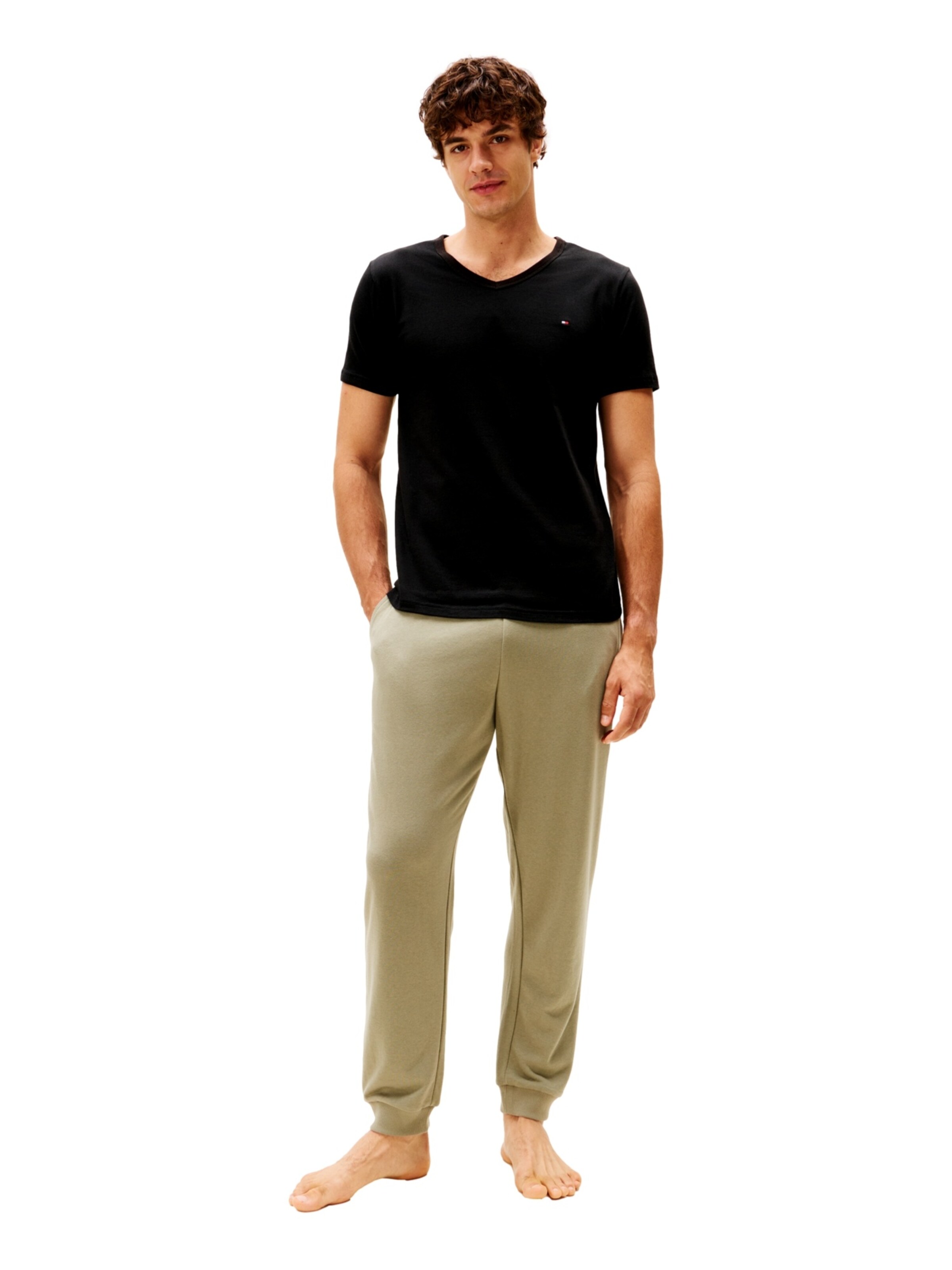 melns TOMMY HILFIGER T-Krekls