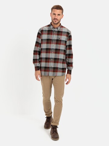 CAMEL ACTIVE Regular fit Button Up Shirt in Red