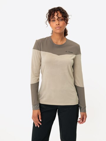 VAUDE Performance shirt 'Moab PRO' in Beige: front