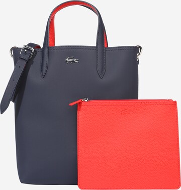 LACOSTE Handtas 'Anna' in Blauw: voorkant