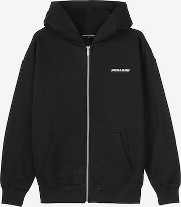 Pegador Sweatjakke 'CLARITA' i sort: forside