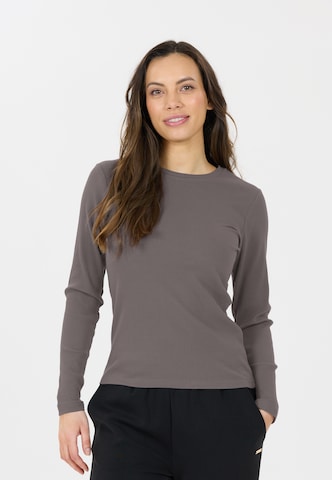 Athlecia Functioneel shirt 'Lankae' in Bruin: voorkant