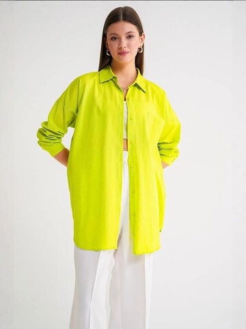 Camicia da donna di MixRay in verde