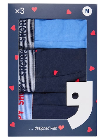 Boxers ' Fan-Prints ' Happy Shorts en bleu