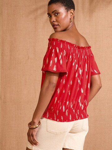 love & roses Shirt in Red