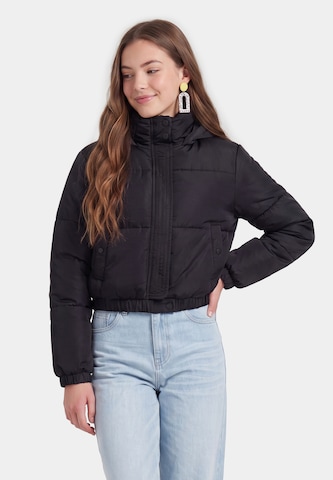Veste mi-saison MYMO en noir : devant