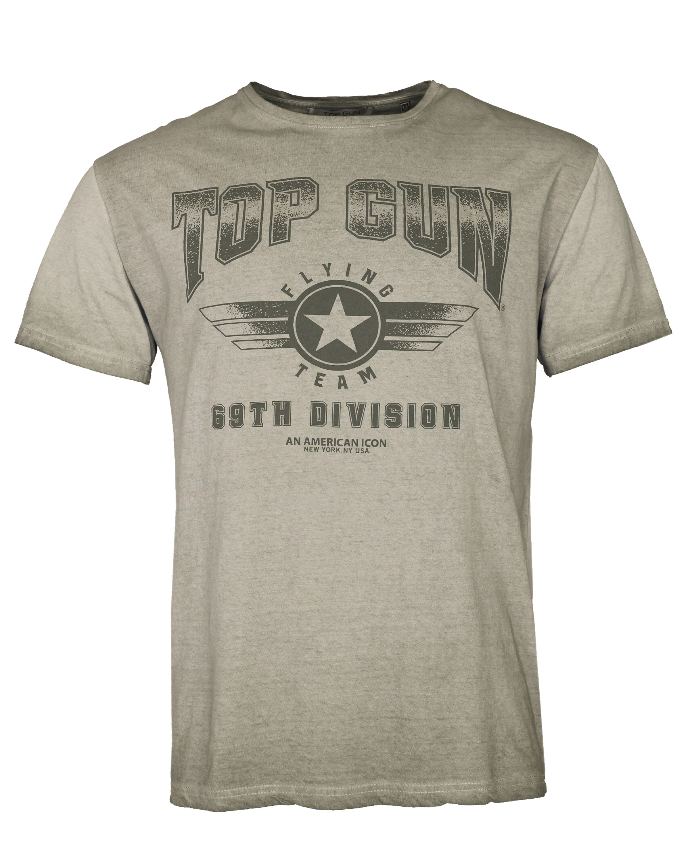 TOP GUN T-Shirt in Grün: Vorderseite
