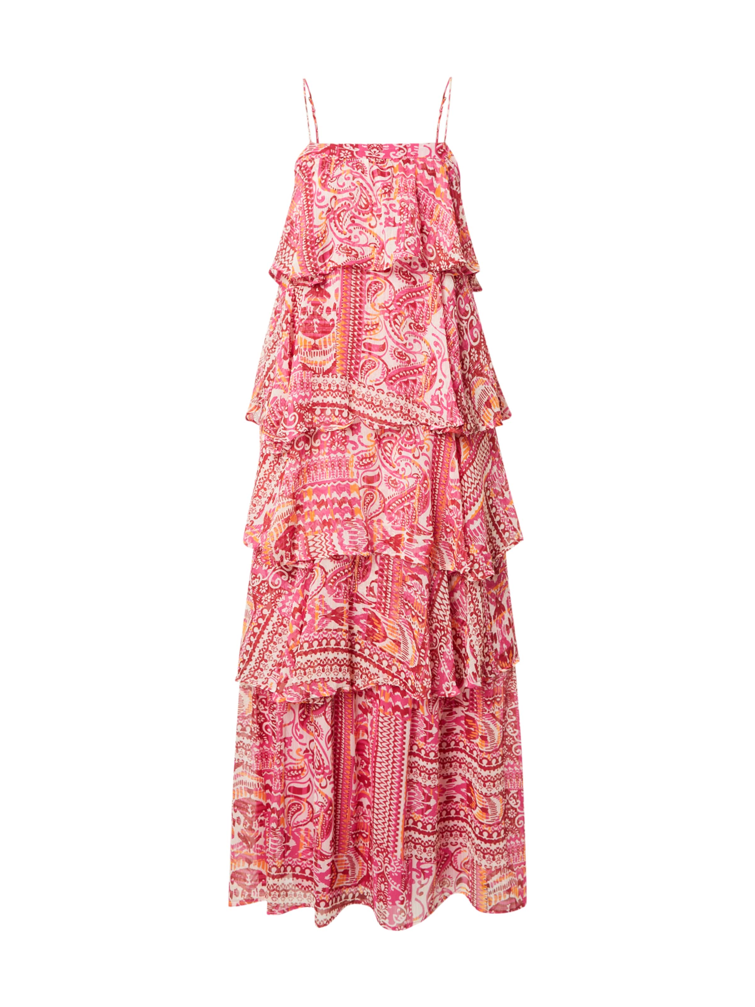 ONLY Dress 'ONLASTA' in Orange / Fuchsia / White, Item view