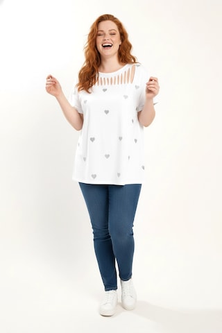 Shape Of You Shirt in White