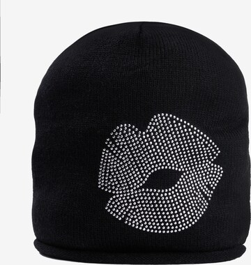 Cassandra Accessoires Beanie in Black: front