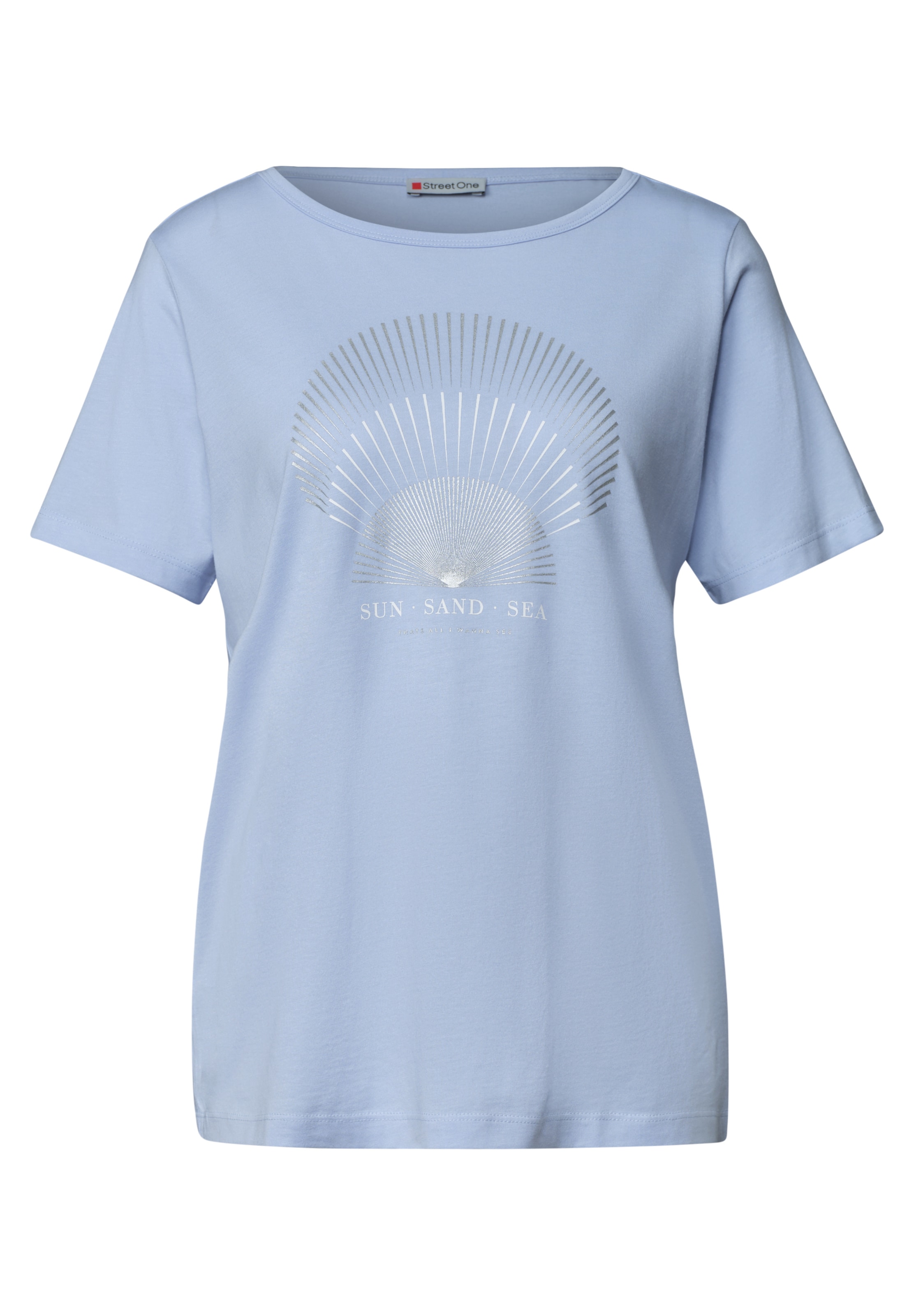 STREET ONE Shirt in Blue: front