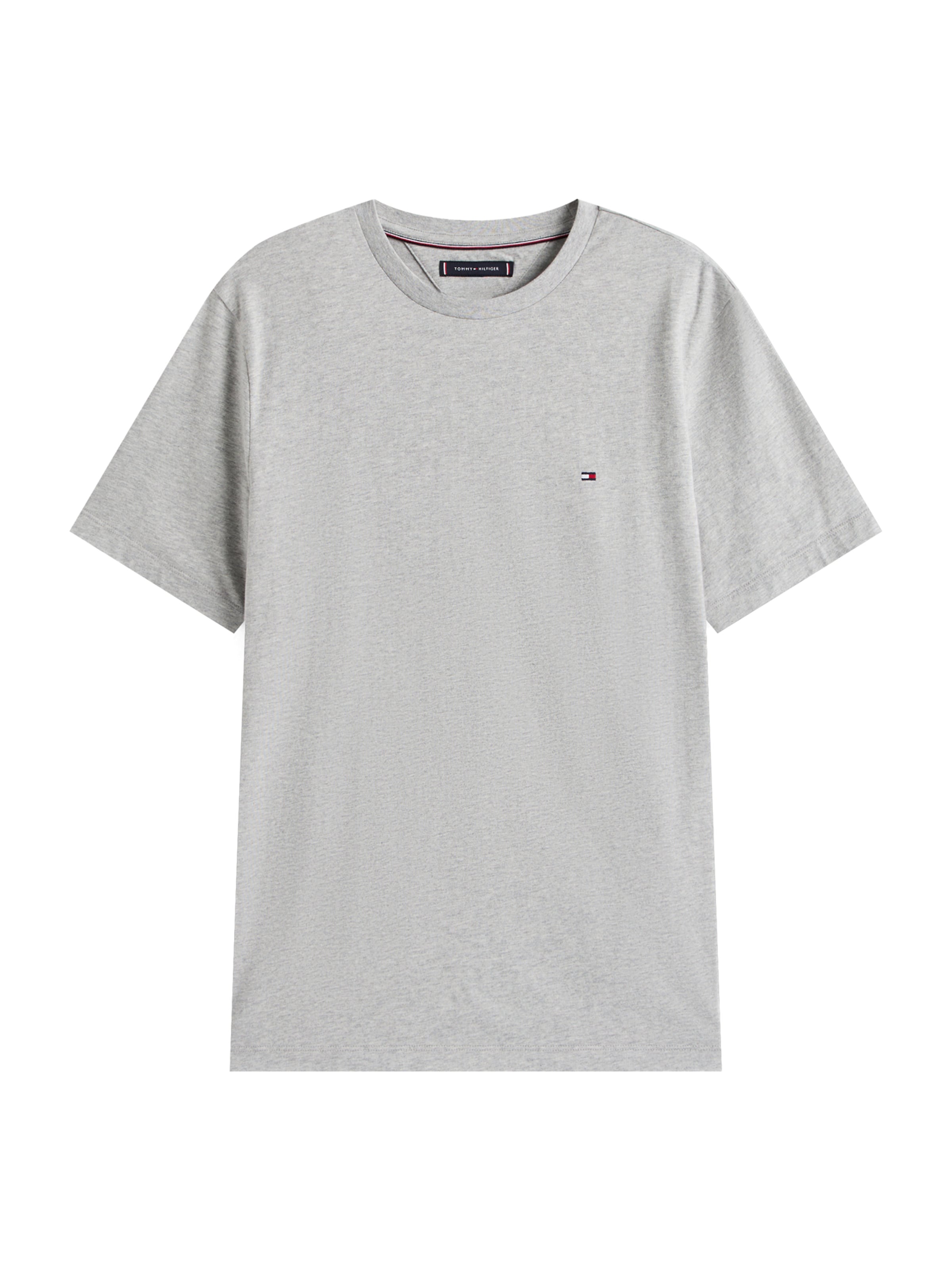 T-Shirt 'ESSENTIAL' TOMMY HILFIGER en gris : devant
