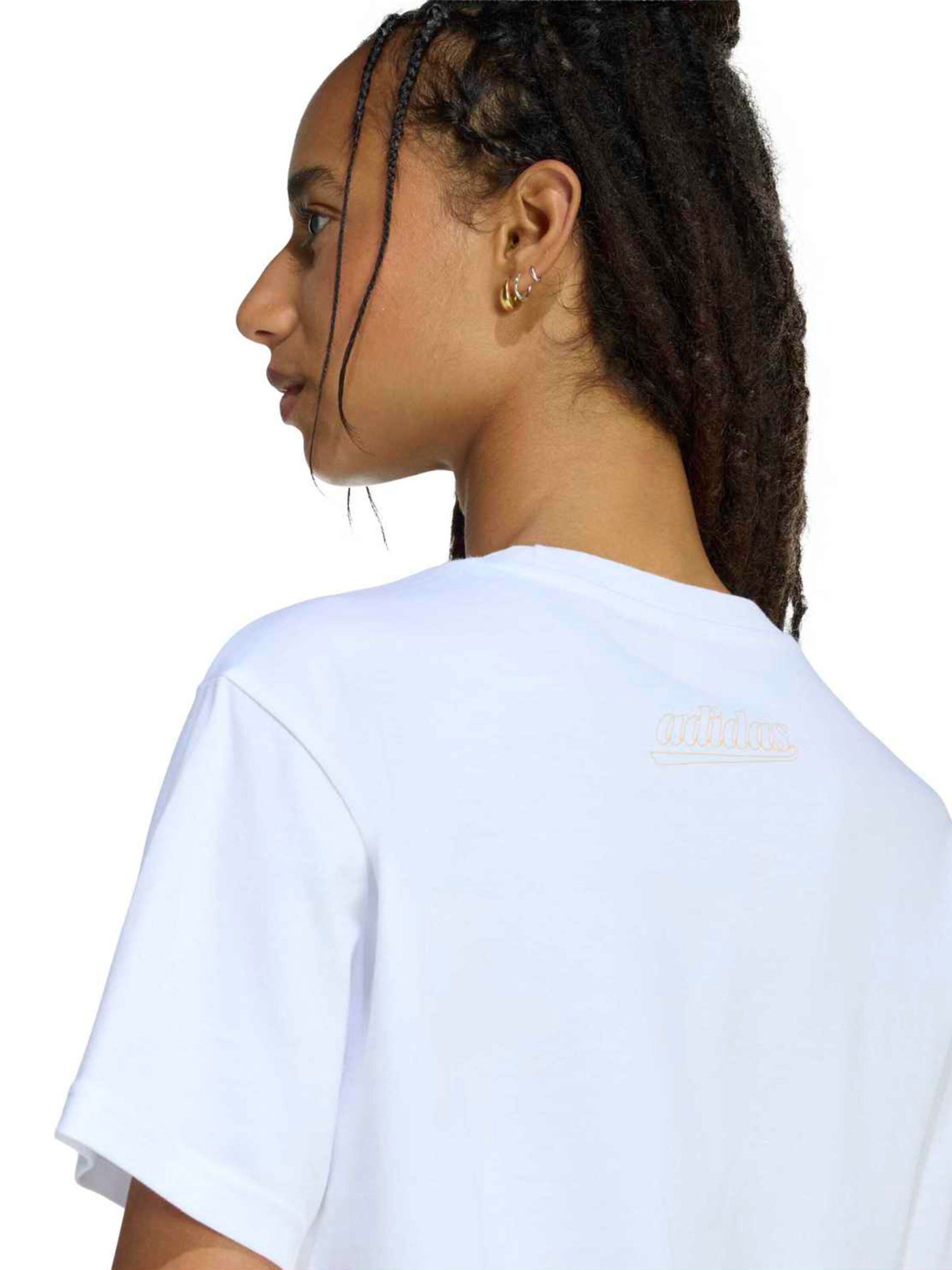 ADIDAS SPORTSWEAR Λειτουργικό μπλουζάκι σε λευκό