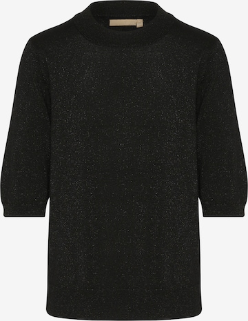 CULTUREPulover 'Fay' - crna boja: prednji dio