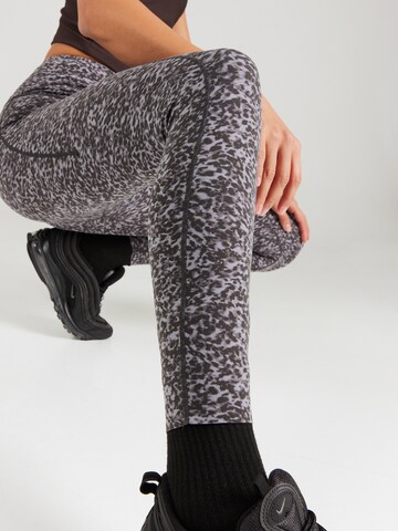 Varley Skinny Spodnie sportowe 'Let's Go Running' w kolorze niebieski