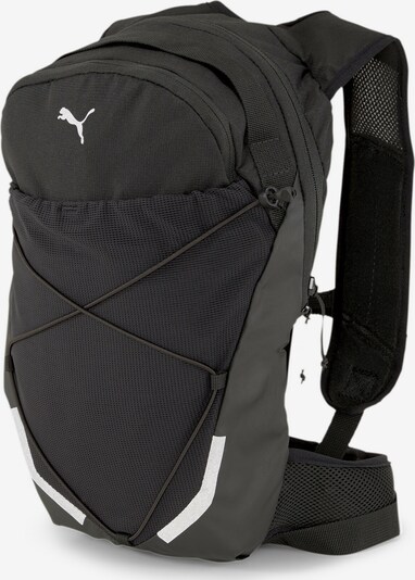 PUMA Sac à dos de sport en gris / noir / blanc, Vue avec produit