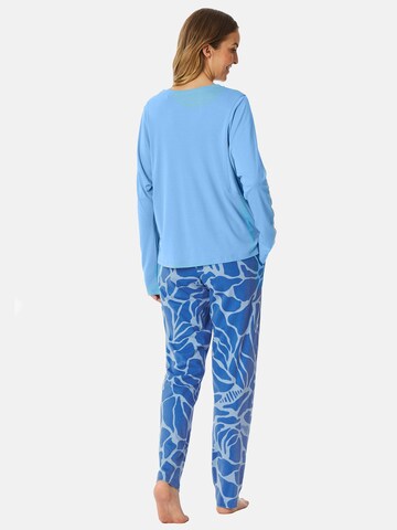 SCHIESSER Pyjama ' Modern Nightwear ' in Blauw
