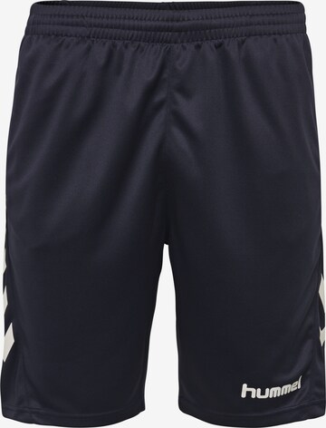 Hummel Regular Sportshorts in Blau: predná strana